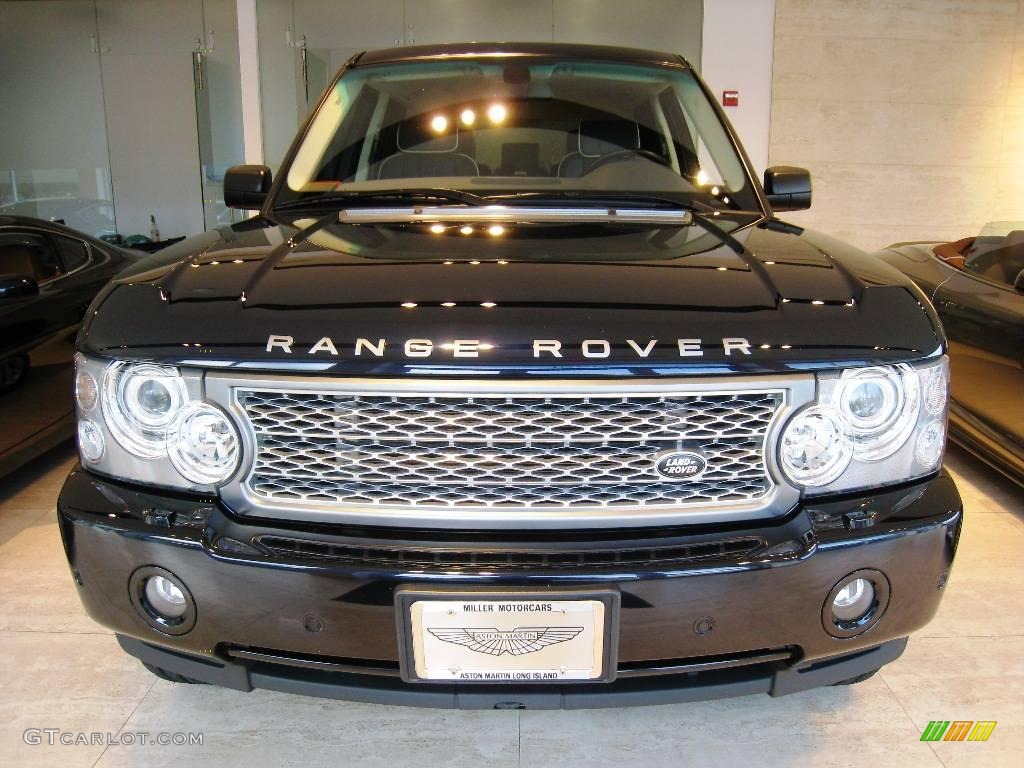 2006 Range Rover Supercharged - Buckingham Blue Metallic / Navy/Parchment photo #2