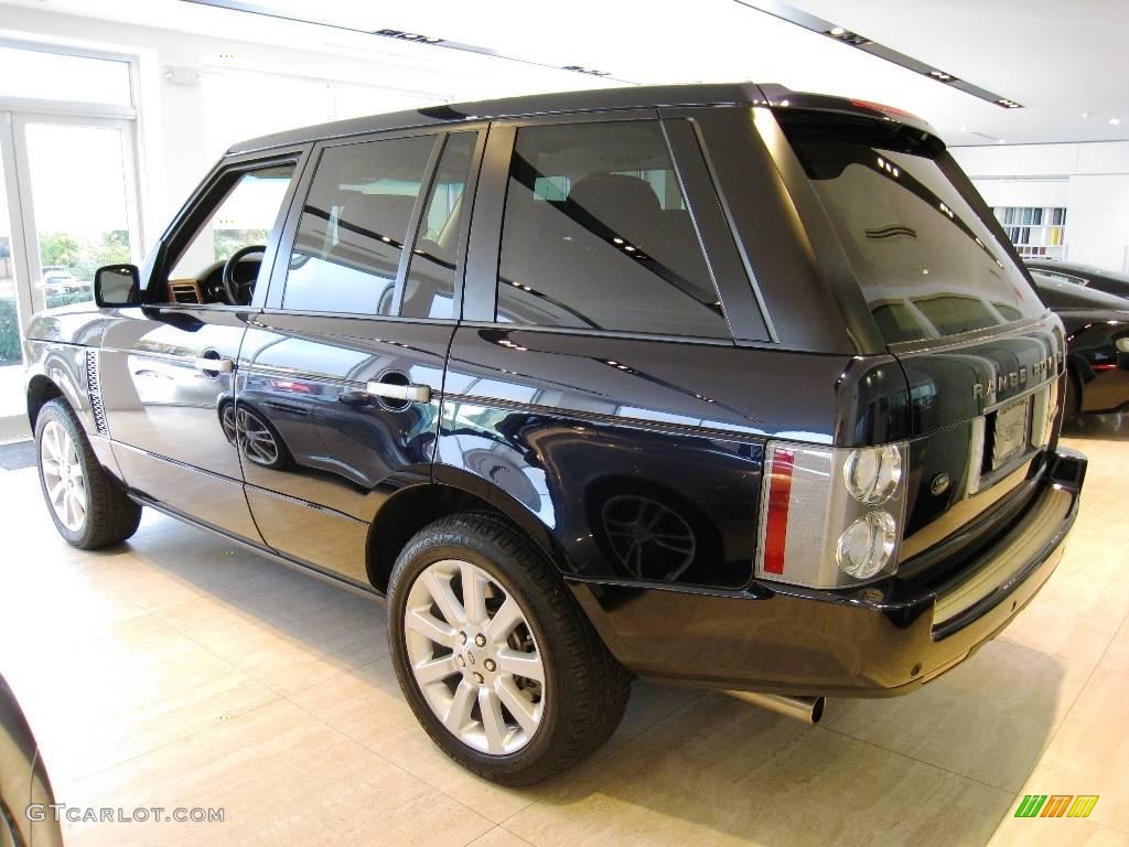 2006 Range Rover Supercharged - Buckingham Blue Metallic / Navy/Parchment photo #8