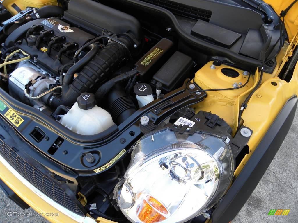 2007 Cooper S Hardtop - Mellow Yellow / Punch Carbon Black photo #38