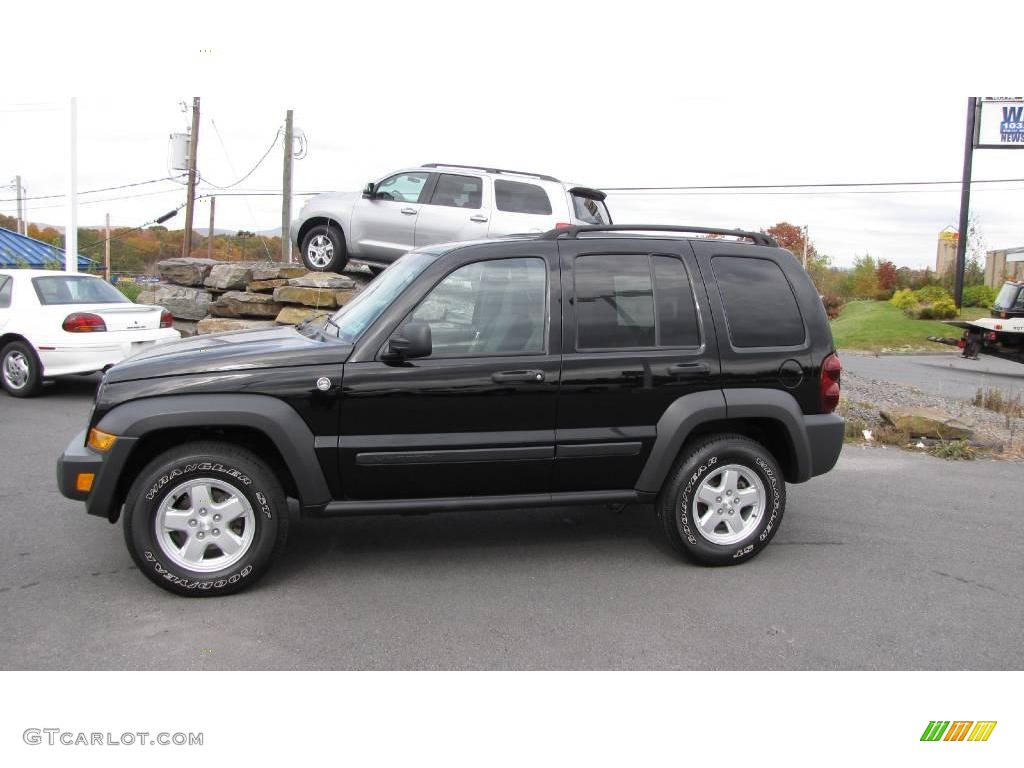 Black Clearcoat Jeep Liberty