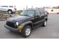 2007 Black Clearcoat Jeep Liberty Sport 4x4  photo #2