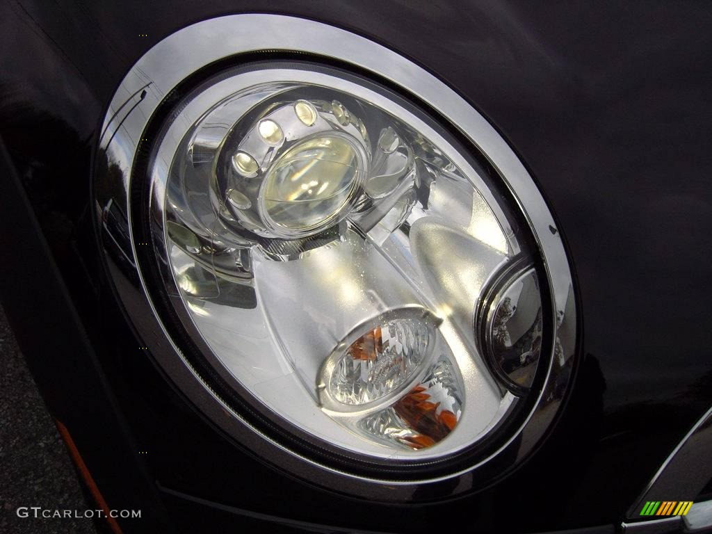 2009 Cooper S Hardtop - Midnight Black / Black/Grey photo #28