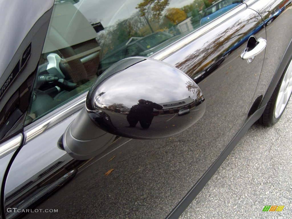 2009 Cooper S Hardtop - Midnight Black / Black/Grey photo #35