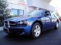 2009 Deep Water Blue Pearl Dodge Charger SXT  photo #2