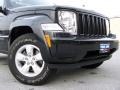 2009 Brilliant Black Crystal Pearl Jeep Liberty Sport 4x4  photo #2