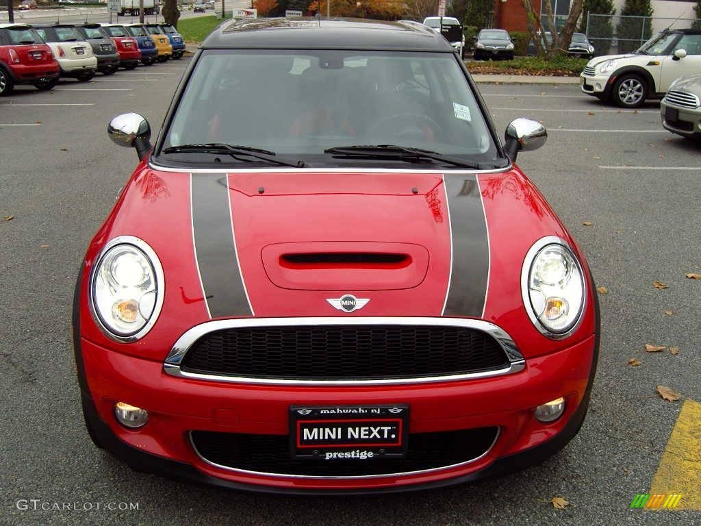 2009 Cooper S Clubman - Chili Red / Black/Rooster Red photo #17