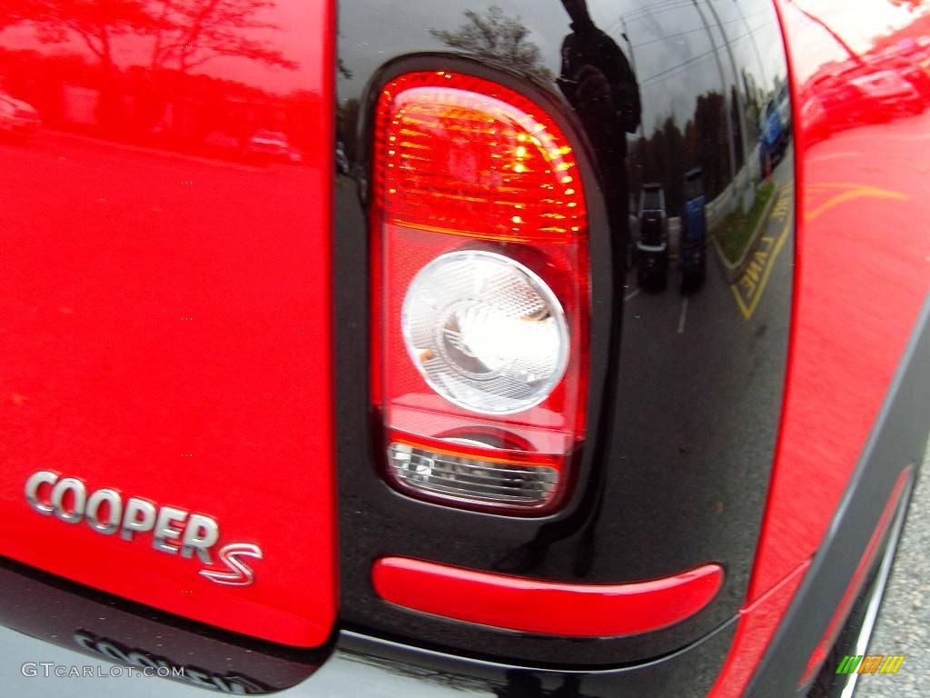 2009 Cooper S Clubman - Chili Red / Black/Rooster Red photo #49