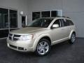 2010 White Gold Dodge Journey SXT  photo #1