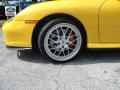 2002 Speed Yellow Porsche 911 Turbo Coupe  photo #7