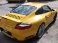 2002 Speed Yellow Porsche 911 Turbo Coupe  photo #11
