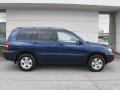 2005 Indigo Ink Pearl Toyota Highlander I4  photo #2