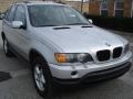 2002 Titanium Silver Metallic BMW X5 3.0i  photo #4