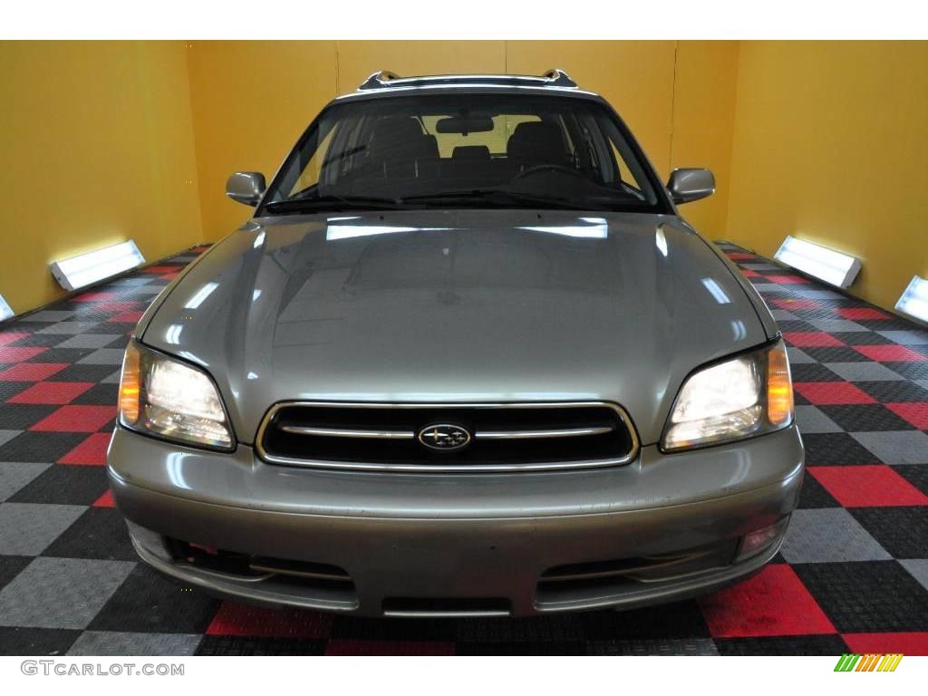 2002 Legacy GT Wagon - Titanium Pearl / Dark Gray photo #2