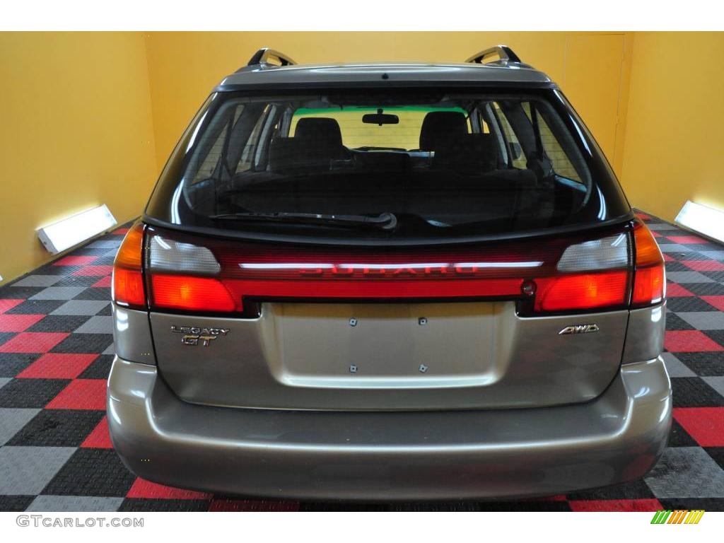 2002 Legacy GT Wagon - Titanium Pearl / Dark Gray photo #5