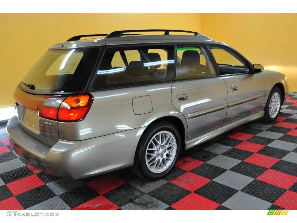 2002 Legacy GT Wagon - Titanium Pearl / Dark Gray photo #6