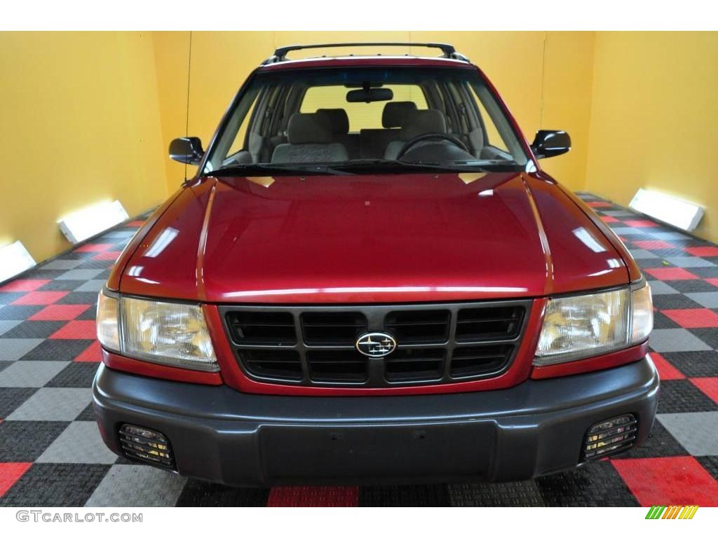 1998 Forester L - Rio Red / Beige photo #21