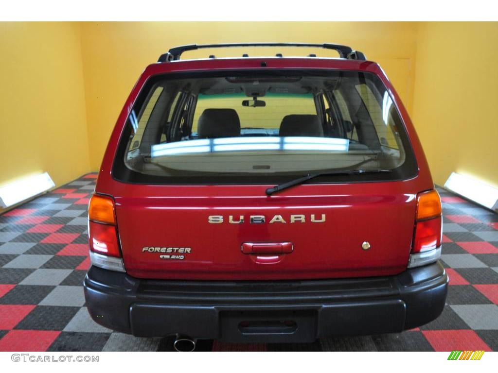 1998 Forester L - Rio Red / Beige photo #23