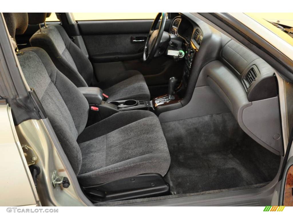 2002 Legacy GT Wagon - Titanium Pearl / Dark Gray photo #17