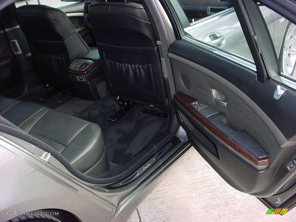 2005 7 Series 745Li Sedan - Sterling Grey Metallic / Basalt Grey/Flannel Grey photo #20