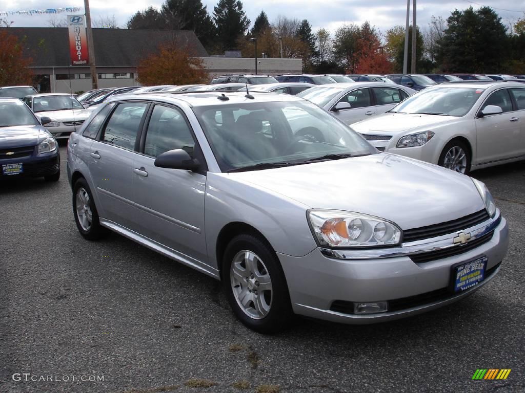 2005 Malibu Maxx LT Wagon - Galaxy Silver Metallic / Gray photo #2