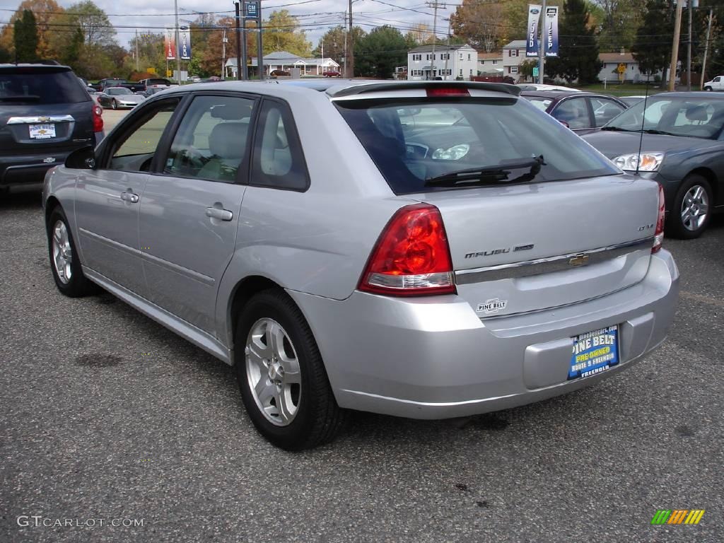 2005 Malibu Maxx LT Wagon - Galaxy Silver Metallic / Gray photo #5