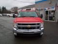 Victory Red - Silverado 3500HD LT Extended Cab 4x4 Dually Photo No. 4