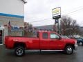 Victory Red - Silverado 3500HD LT Extended Cab 4x4 Dually Photo No. 6