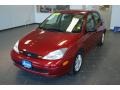 2000 Sangria Red Metallic Ford Focus SE Sedan  photo #7