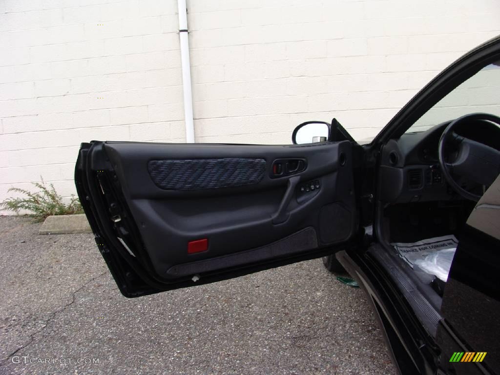 1994 Mitsubishi 3000GT SL Coupe Black Door Panel Photo #20815983