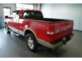 2008 Bright Red Ford F150 Lariat SuperCab 4x4  photo #4
