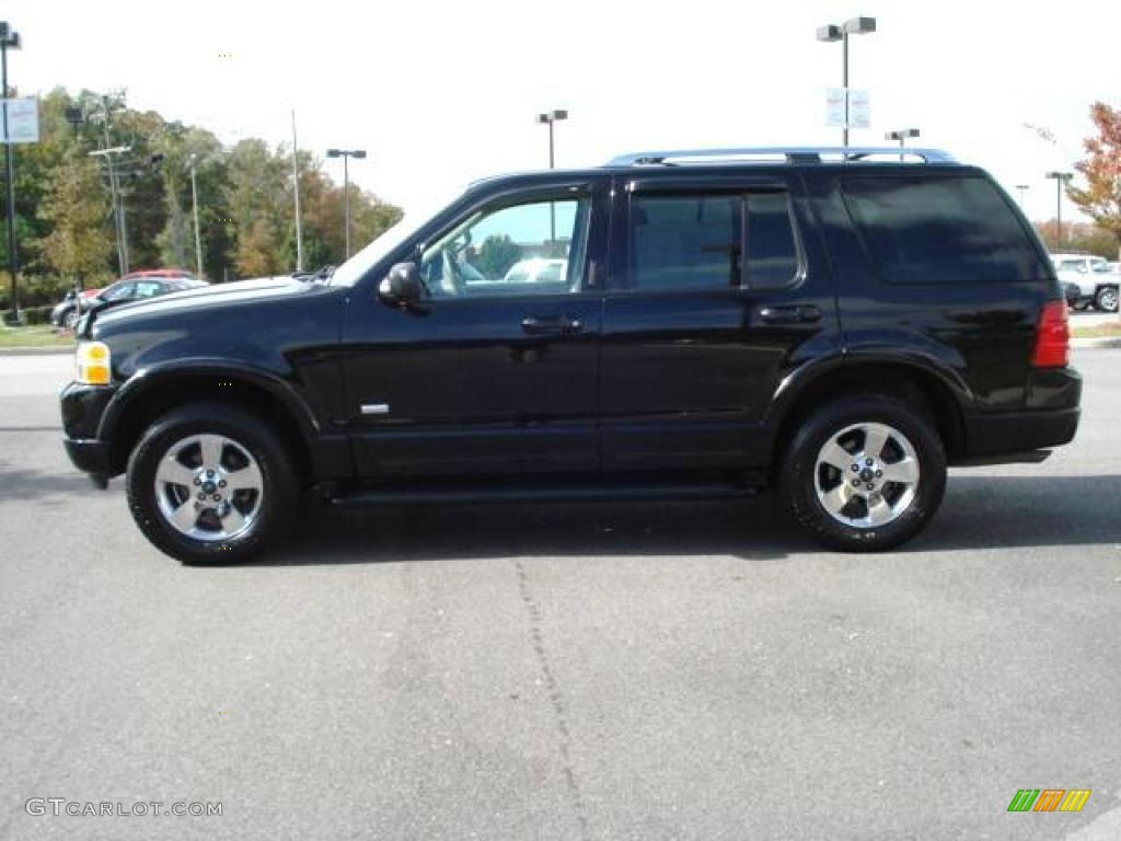2003 Explorer Limited - Black / Medium Parchment Beige photo #3