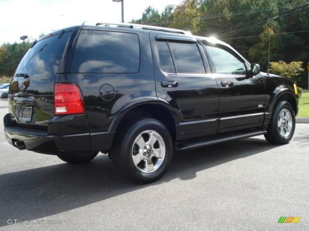 2003 Explorer Limited - Black / Medium Parchment Beige photo #5