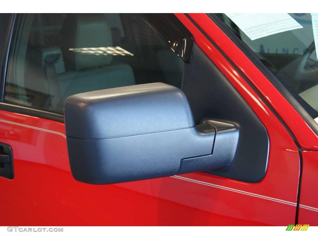 2008 F150 Lariat SuperCab 4x4 - Bright Red / Tan photo #19