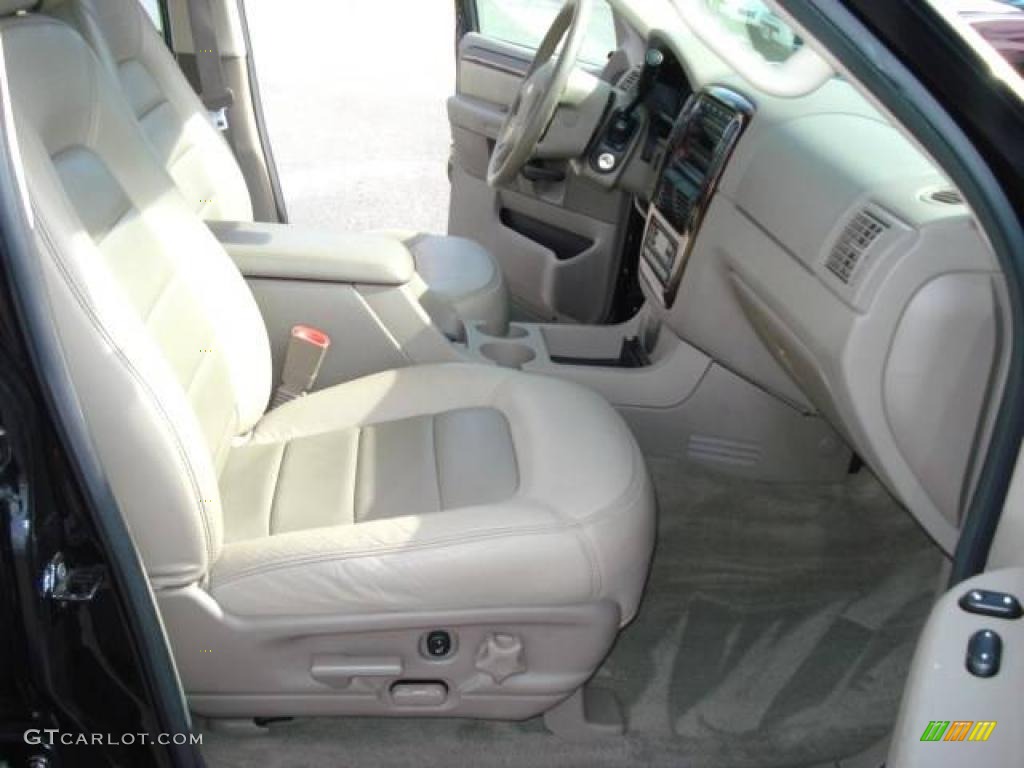 2003 Explorer Limited - Black / Medium Parchment Beige photo #14