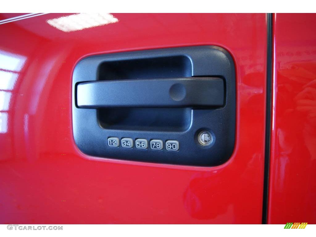 2008 F150 Lariat SuperCab 4x4 - Bright Red / Tan photo #29
