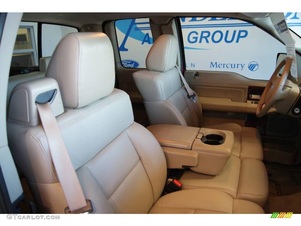 2008 F150 Lariat SuperCab 4x4 - Bright Red / Tan photo #41