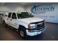 2004 Summit White GMC Sierra 2500HD SLT Crew Cab 4x4  photo #1