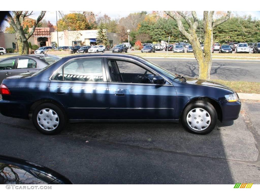 2000 Accord LX Sedan - Deep Velvet Blue Pearl / Quartz photo #4