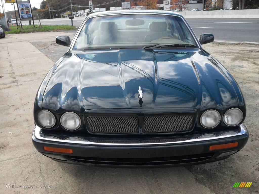 1996 XJ XJR - British Racing Green / Ivory photo #1