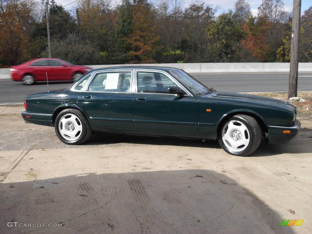 1996 XJ XJR - British Racing Green / Ivory photo #4