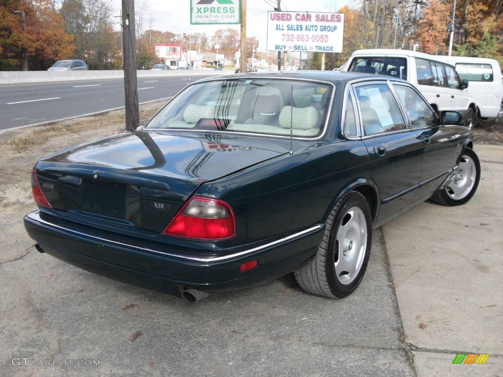 1996 XJ XJR - British Racing Green / Ivory photo #5