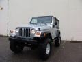 2004 Bright Silver Metallic Jeep Wrangler Rubicon 4x4  photo #6