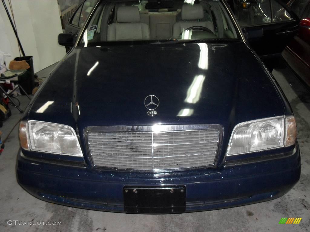 1994 C 220 Sedan - Midnight Blue / Parchment photo #1