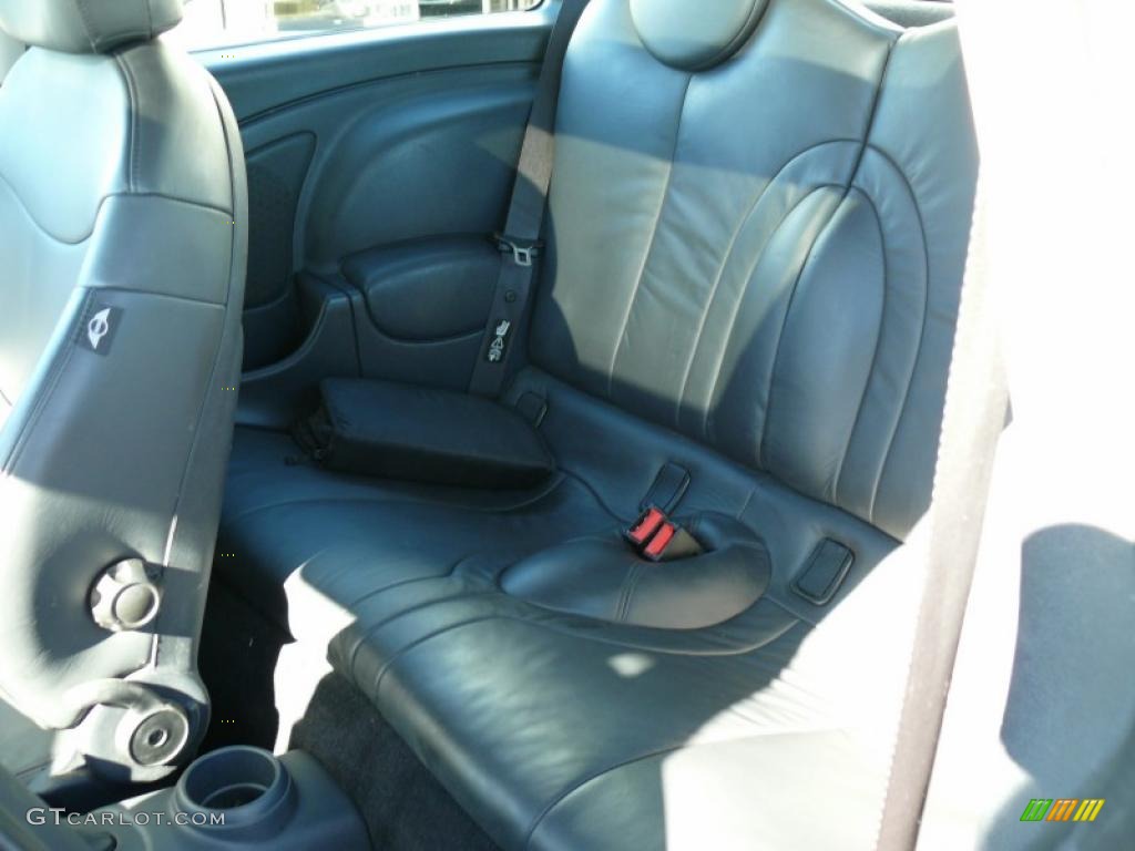 2002 Cooper S Hardtop - Electric Blue Metallic / Panther Black photo #17