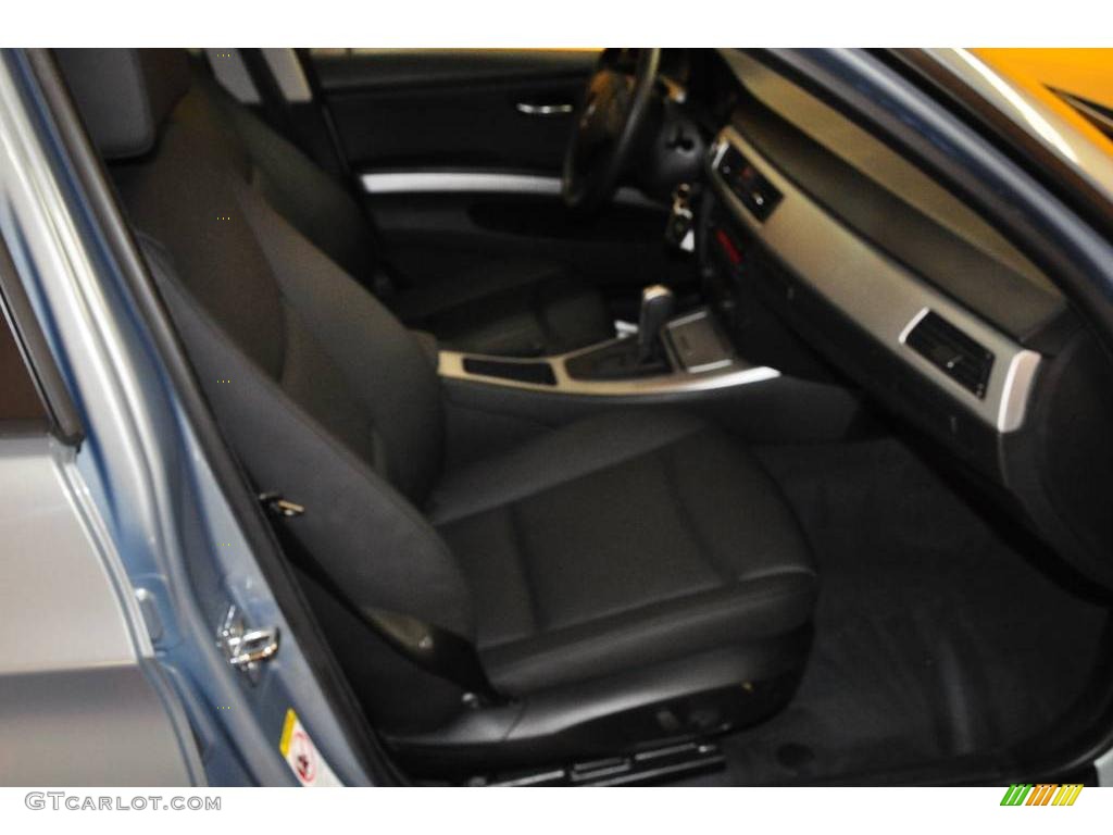 2006 3 Series 325xi Sedan - Quartz Blue Metallic / Black photo #17