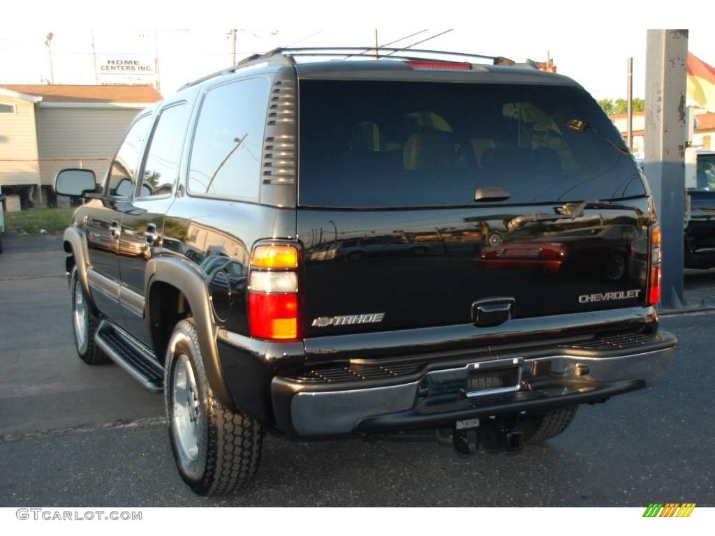 2005 Tahoe LT 4x4 - Black / Gray/Dark Charcoal photo #4