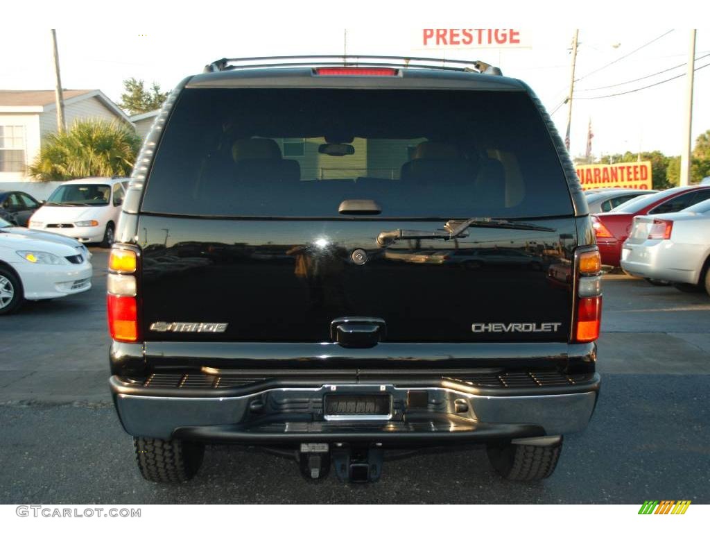 2005 Tahoe LT 4x4 - Black / Gray/Dark Charcoal photo #5