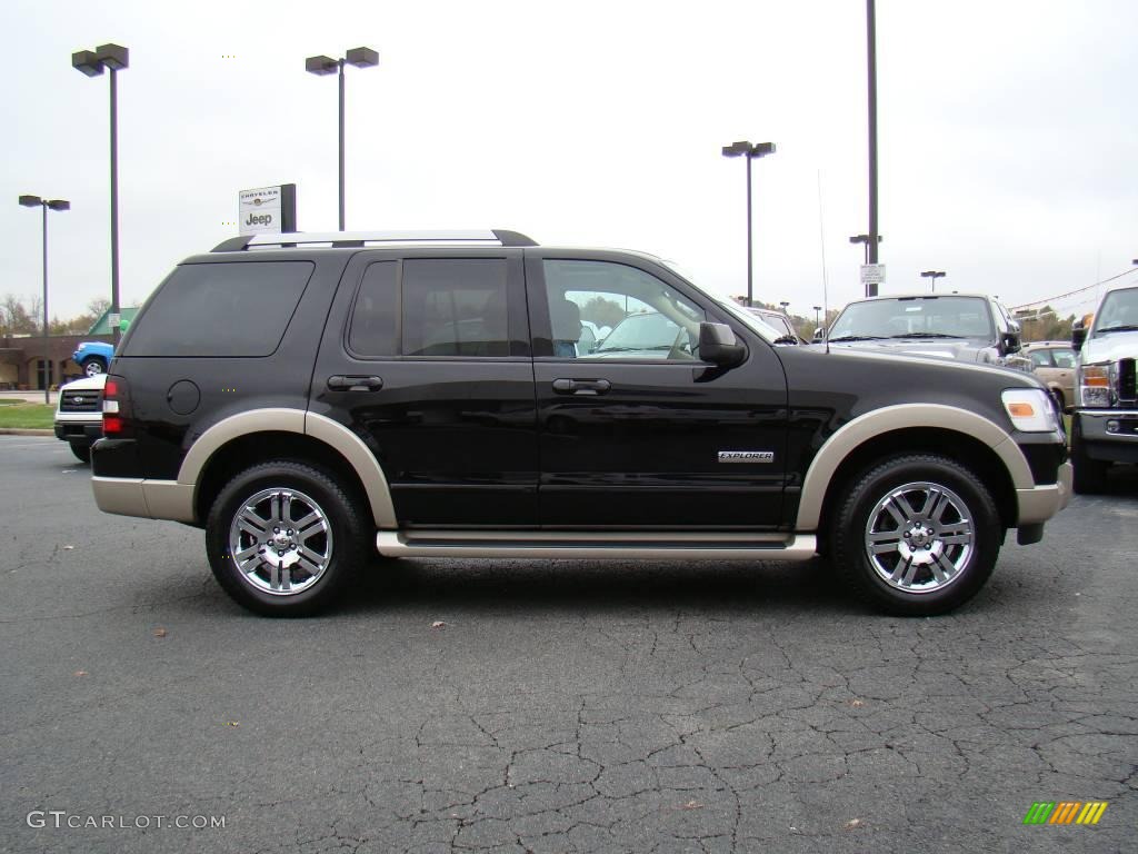 2007 Explorer Eddie Bauer - Black / Camel photo #2