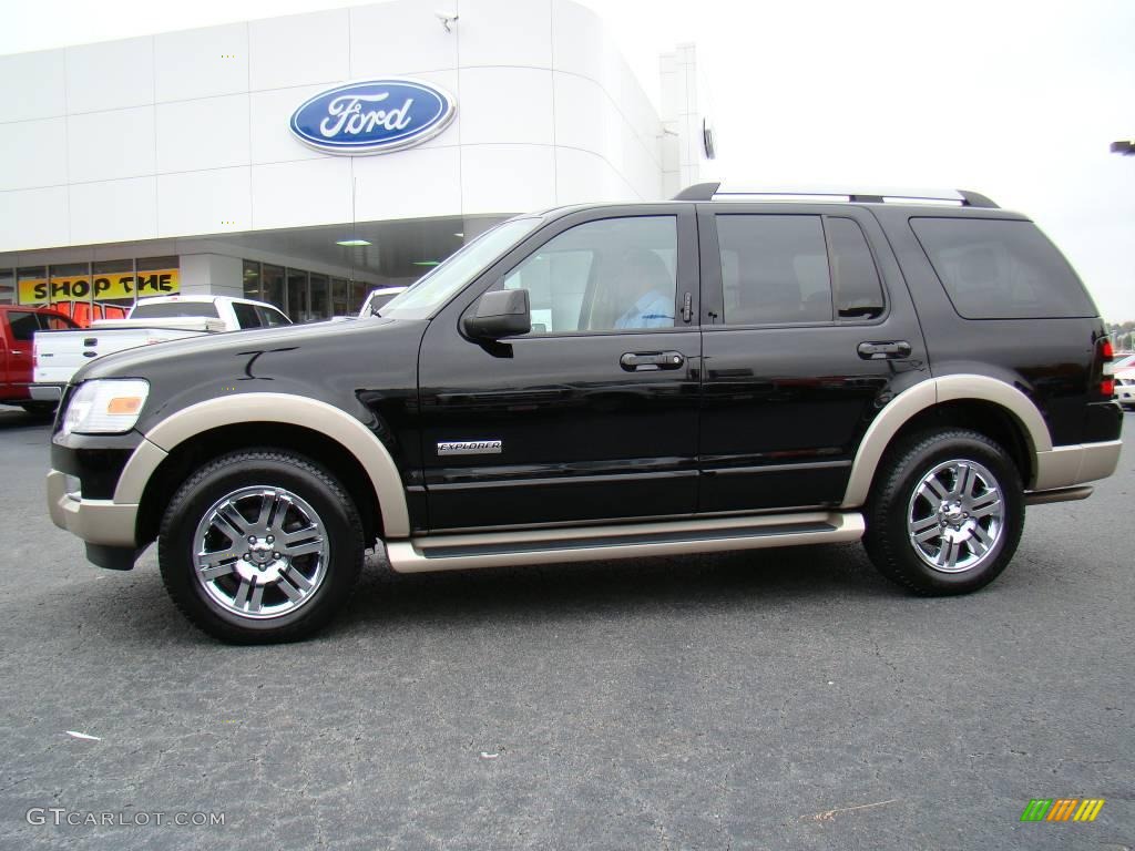 2007 Explorer Eddie Bauer - Black / Camel photo #5