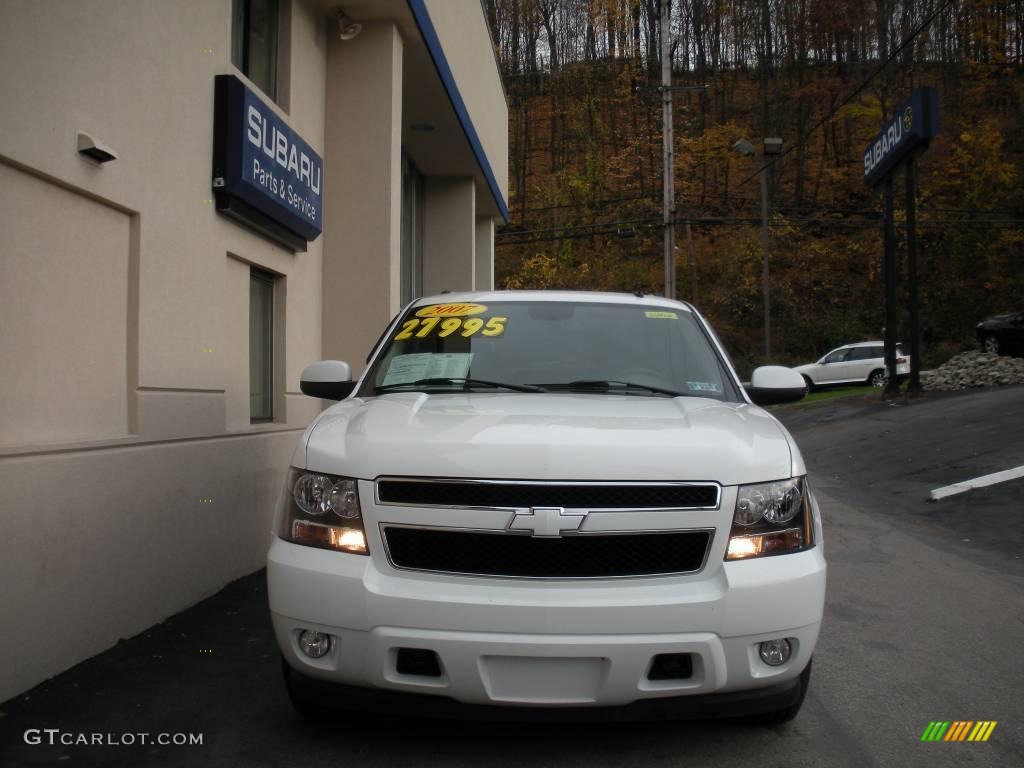 2007 Tahoe LS 4x4 - Summit White / Dark Titanium/Light Titanium photo #7